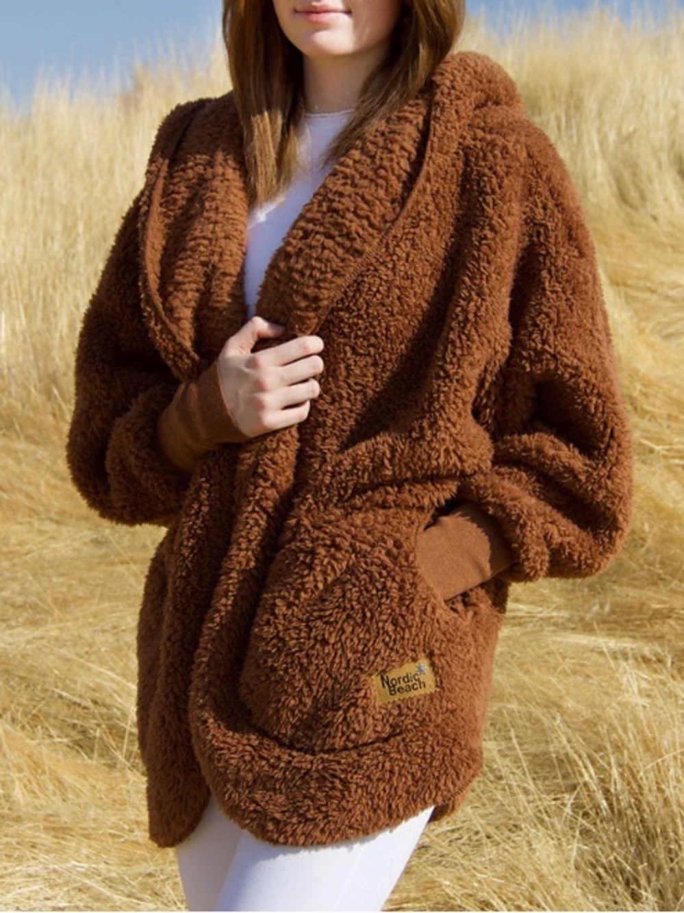 Nordic Beach Teddy Bear Sherpa - Fall Harvest
